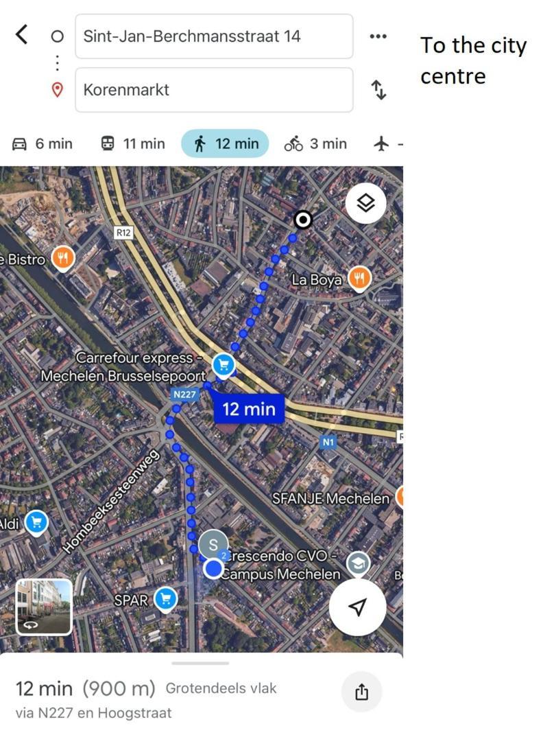 Vakantiewoning Huis 14 Arrondissement di Malines Esterno foto